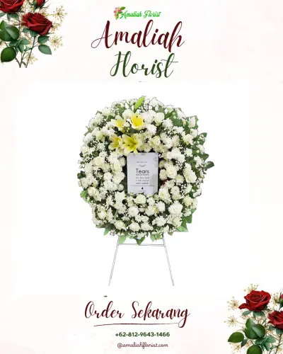 Krans Bunga Duka Cita di Tengengwetan
